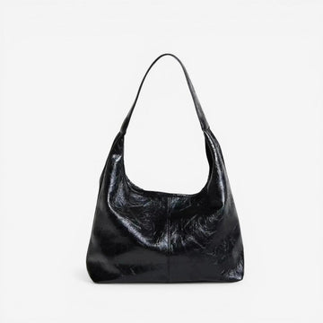 Compact Shoulder Bag with Zip Pocket