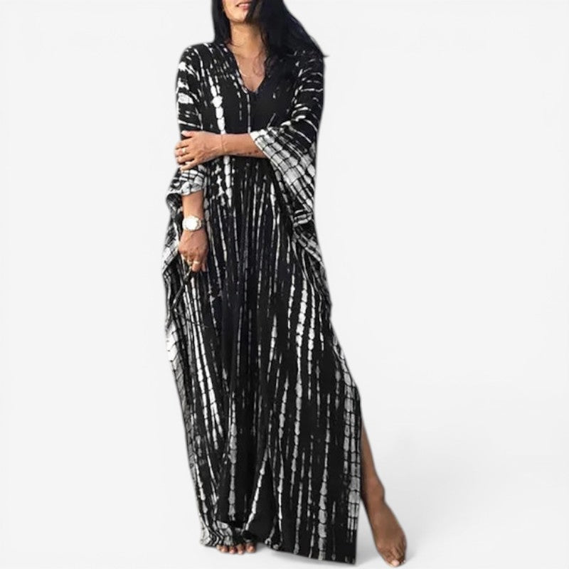 V-Neck Long Sleeve Everyday Dress