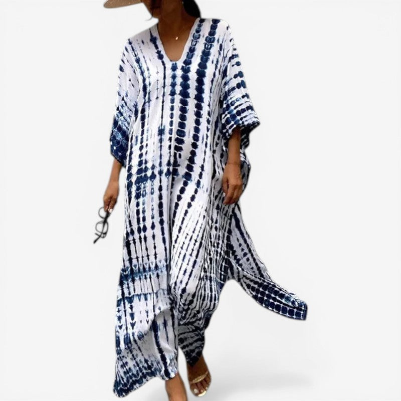 V-Neck Long Sleeve Everyday Dress