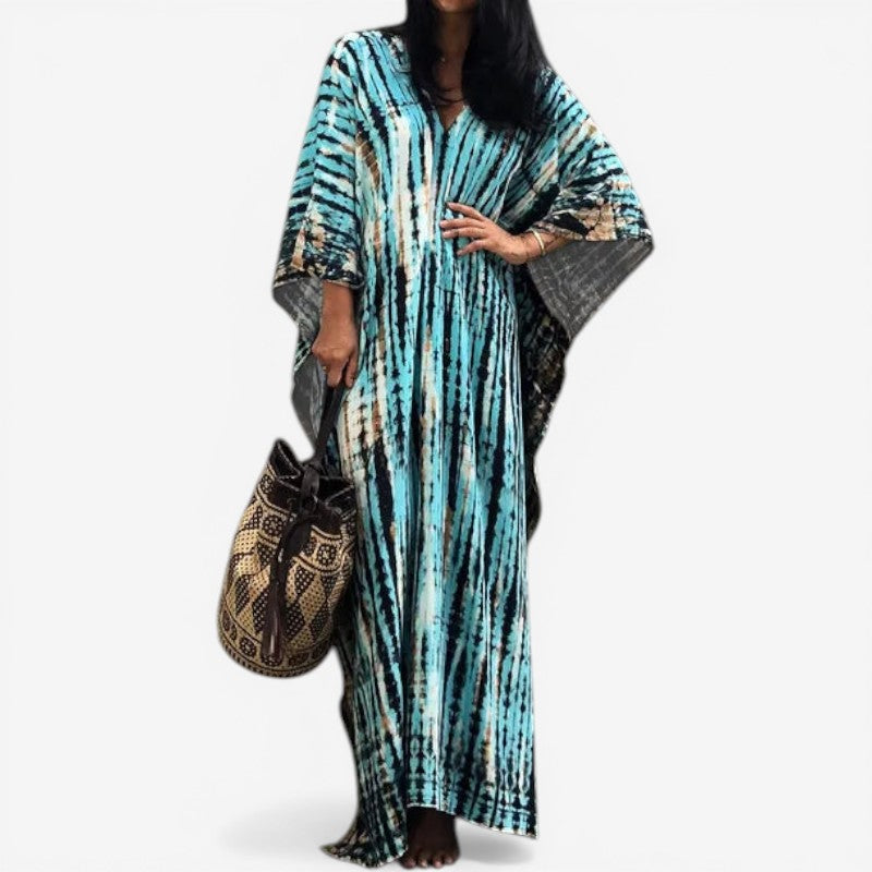 V-Neck Long Sleeve Everyday Dress