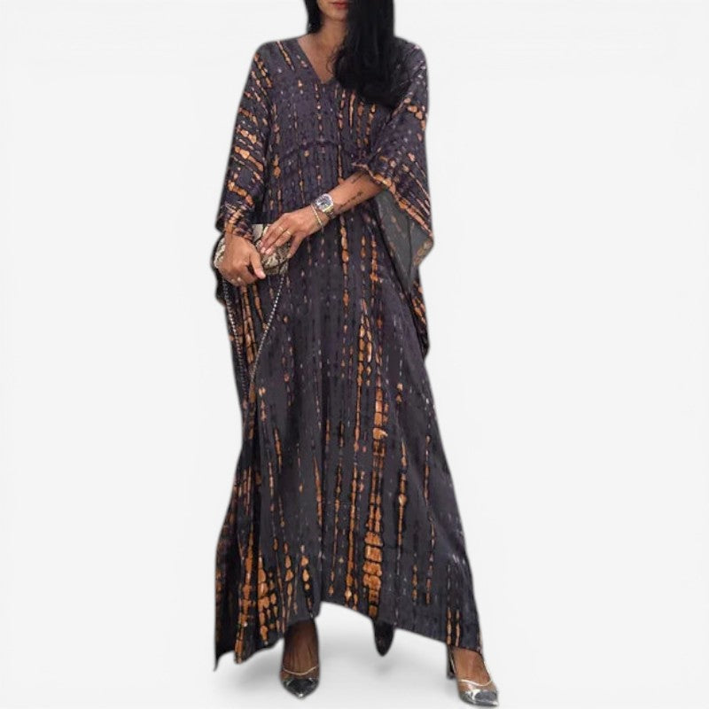 V-Neck Long Sleeve Everyday Dress