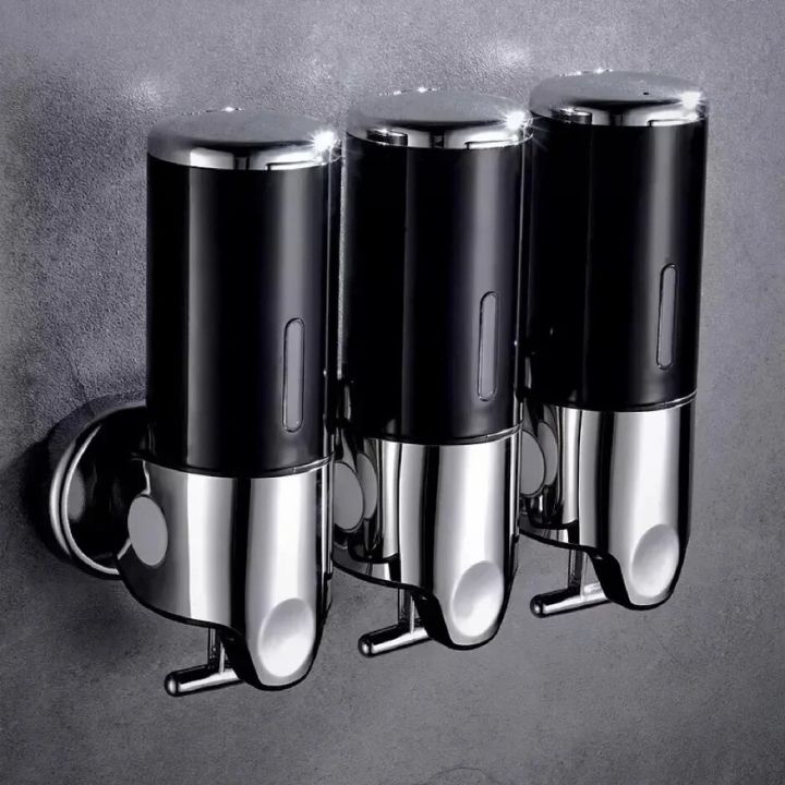 Luxora - Elegant Wall-Mounted Soap and Lotion Dispenser