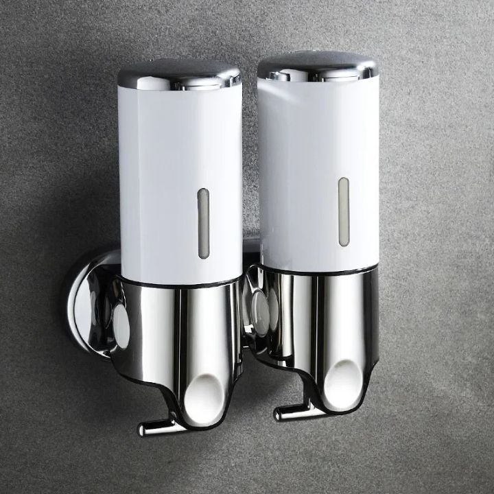 Luxora - Elegant Wall-Mounted Soap and Lotion Dispenser