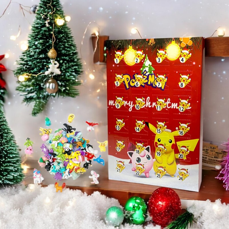 PikaTreasure - Pokémon adventi naptár miniatűr figurákkal