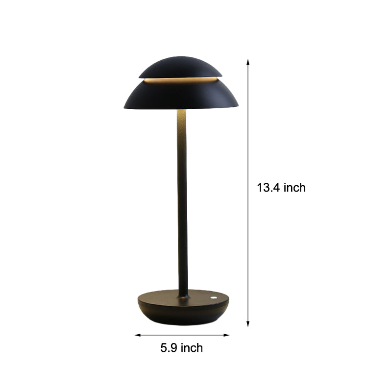LumeTouch - Modern Minimalist Cordless Touch Lamp Sleek Contemporary Design for Any Decor | Touch Control with Adjustable Brightness for Every Mood | Energy-Efficient LED Glow for Bedside, Desk or Living Space