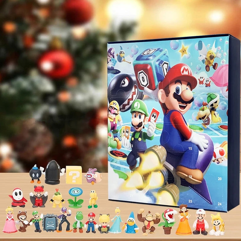 Levelember - Adventi naptár 24 Super Mario-figurával
