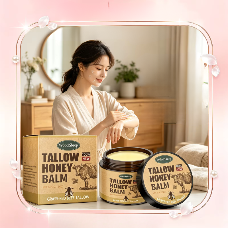 TallowBee – Hidratáló krém marhafaggyúval és mézzel arcra, testre és kézre