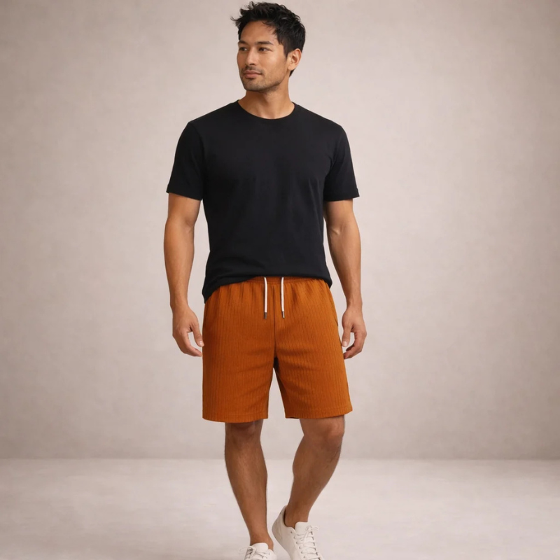 Men's Comfortable Drawstring Shorts with Pockets