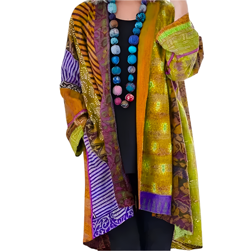 Lelia | Colorful Long Jacket for Women