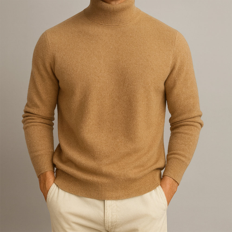 Men's Classic Round Neck Knit Sweater