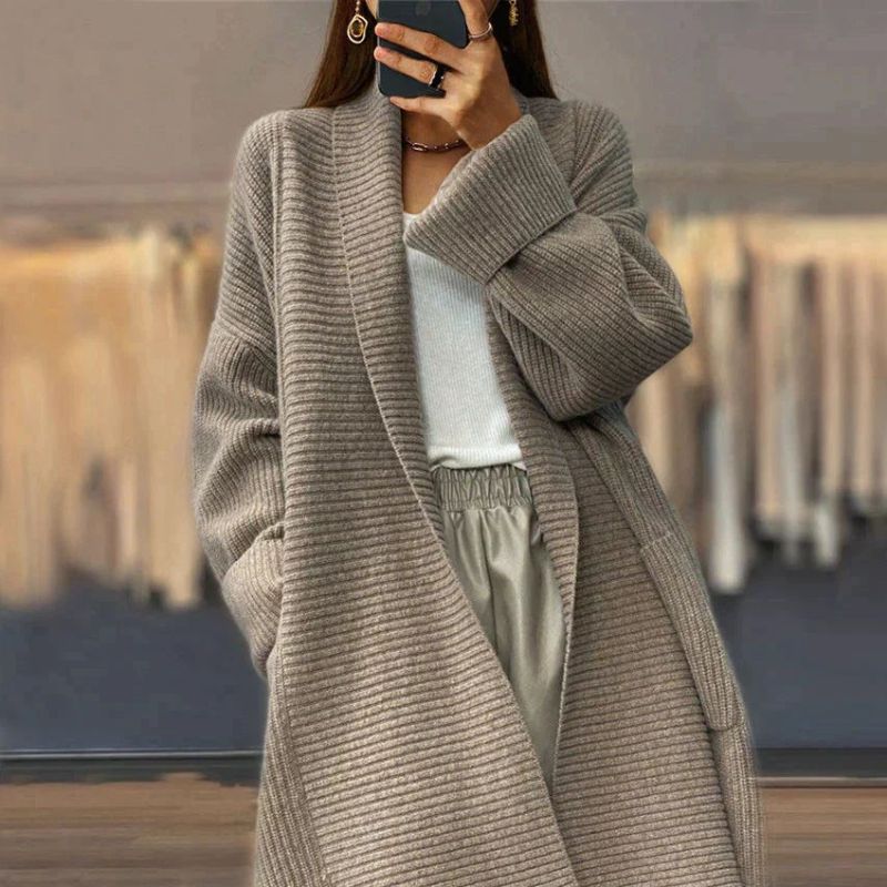 Women’s Oversized Long Sleeve Cardigan
