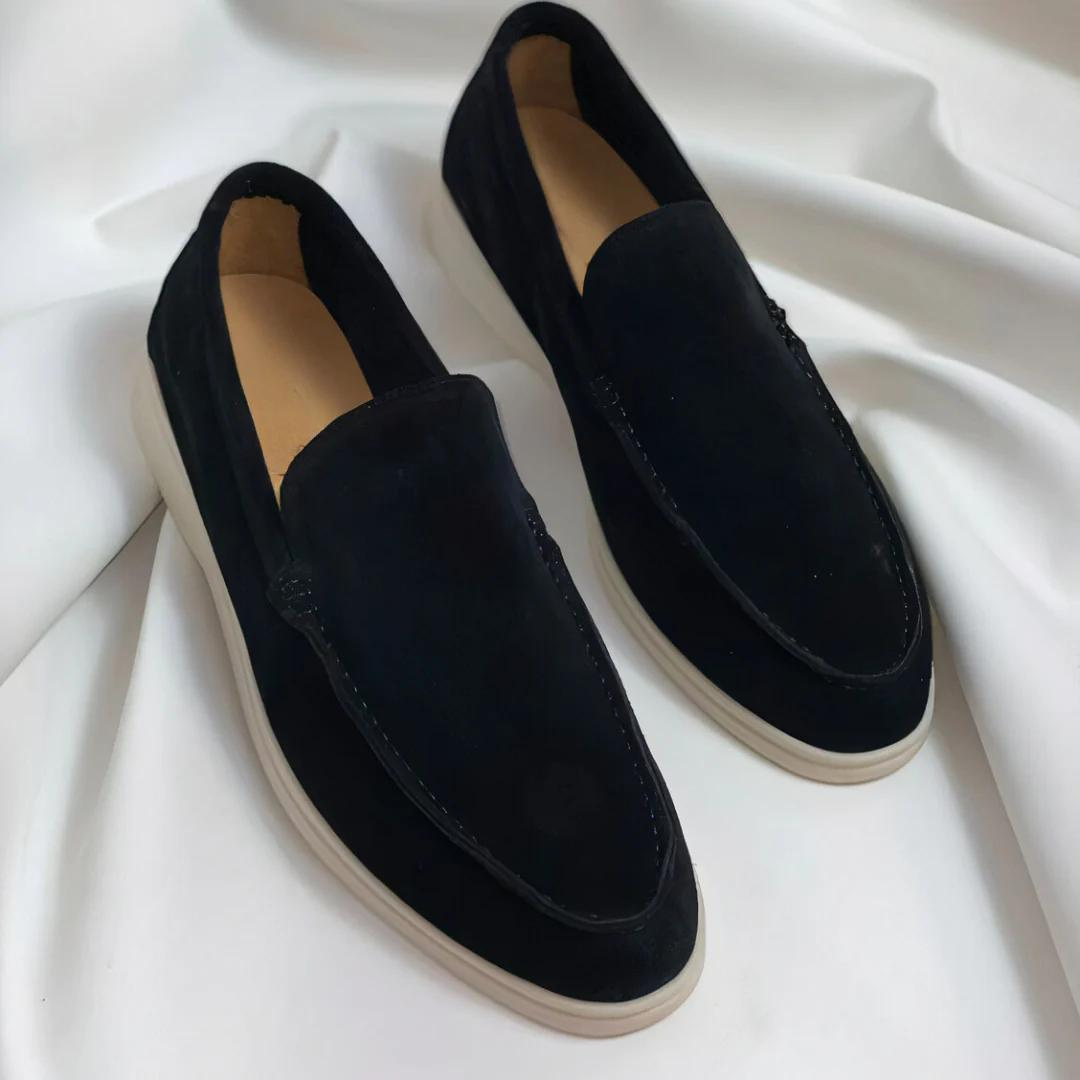 Loafena – Kerek orrú loafer bőr felsőrésszel