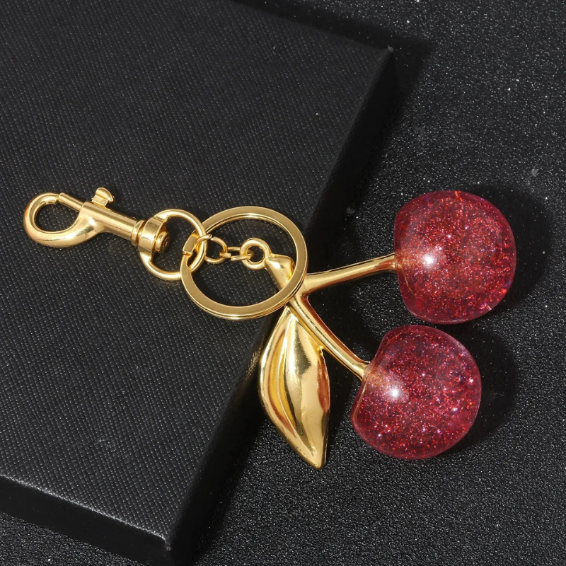 Cherry Pendant Keychain