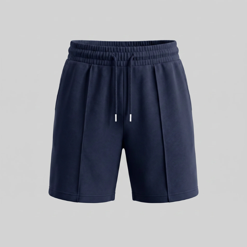 Men's Leisure Shorts with Adjustable Drawstring