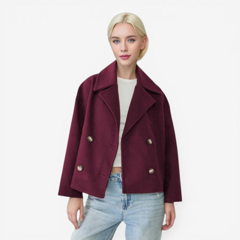 Short Double-Breasted Jacket