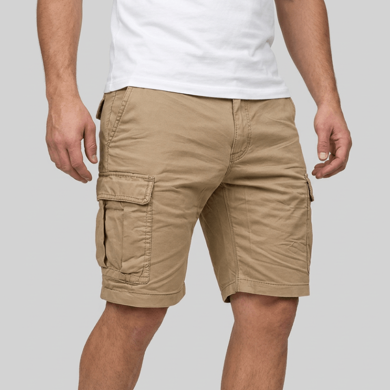 Men's Casual Shorts with Belt Loops
