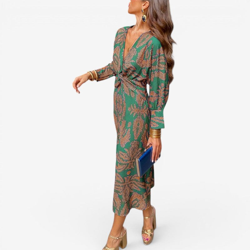 Women’s Floral Print Maxi Dress