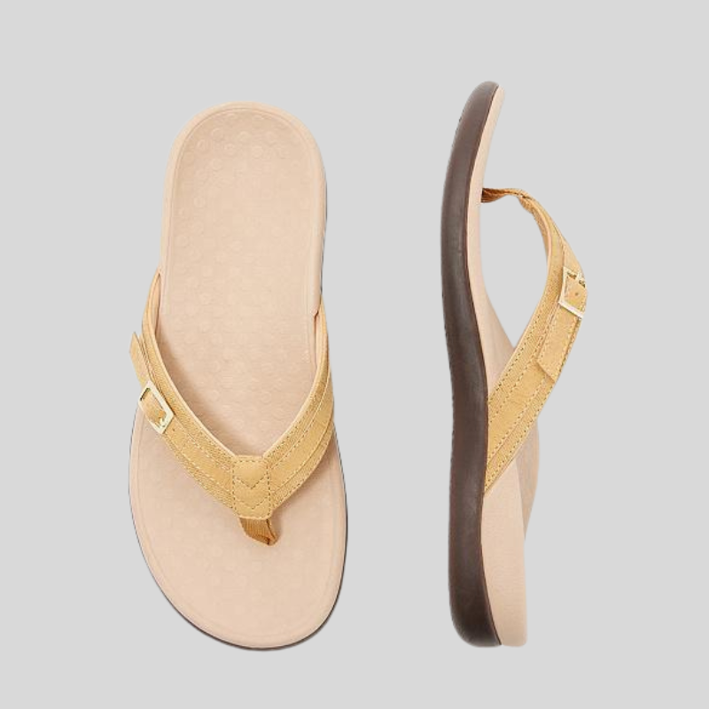Decorative Strap Flip-Flop Slippers