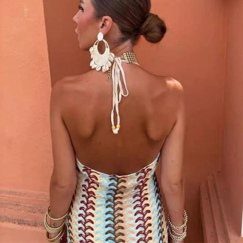 Women’s Sleeveless V-Neck Maxi Dress