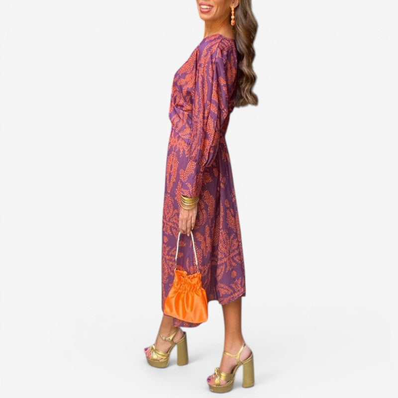 Women’s Floral Print Maxi Dress