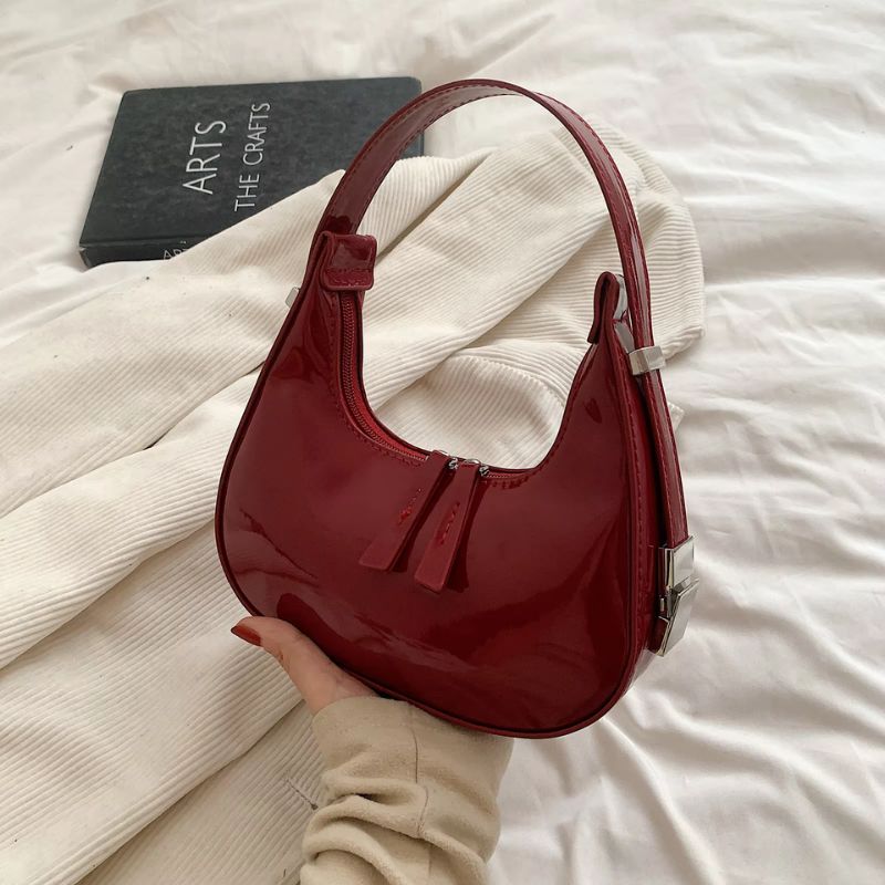 Half Moon Handbag with Strap