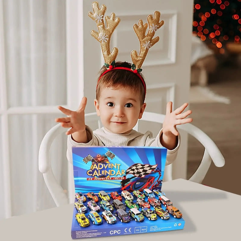 Wheelora - Adventi naptár mini játékautókkal