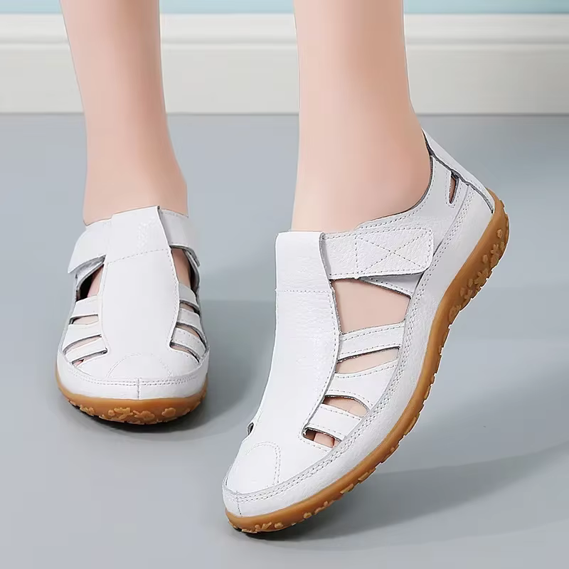 Stylish Women's Slip On Sandals with Velcro Straps