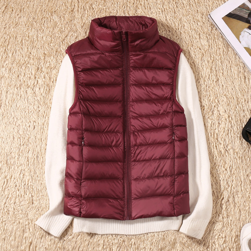 Women’s Sleeveless Zip-Up Jacket
