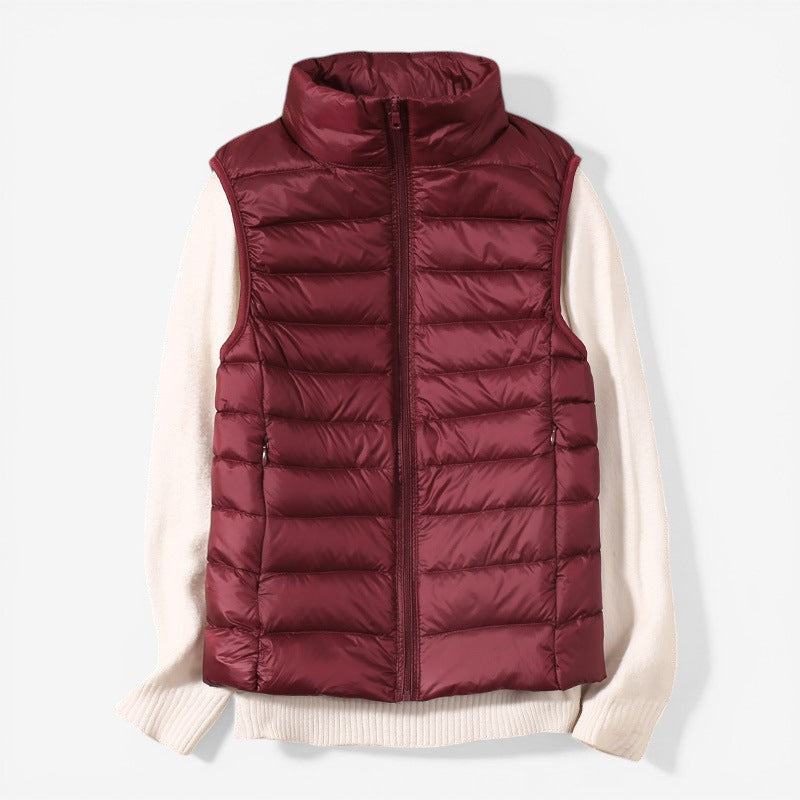 Women’s Sleeveless Zip-Up Jacket