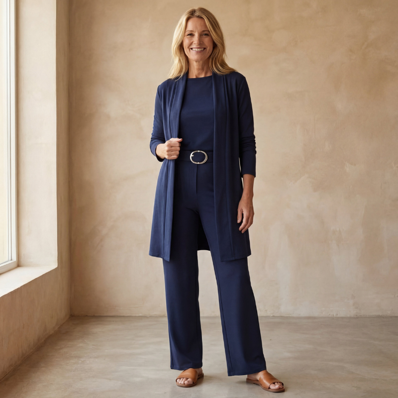 Women's 3-Piece Cardigan and Pants Set