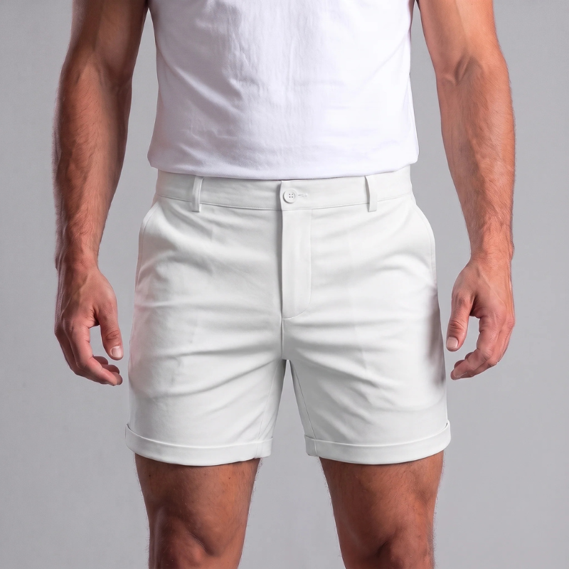 Men's Stylish Casual Shorts with Belt Loops