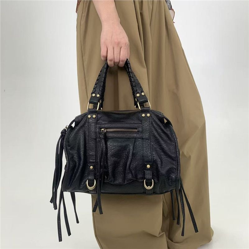 Adjustable Double Handle Shoulder Bag