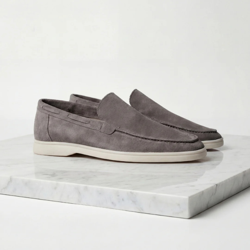Men's Slip-On Loafers with Classic Design
