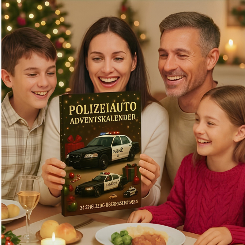 Patrolberry - Adventi naptár mini rendőrautókkal és kiegészítőkkel