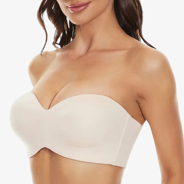 BareLisse - Női pánt nélküli bandeau melltartó levehető pántokkal