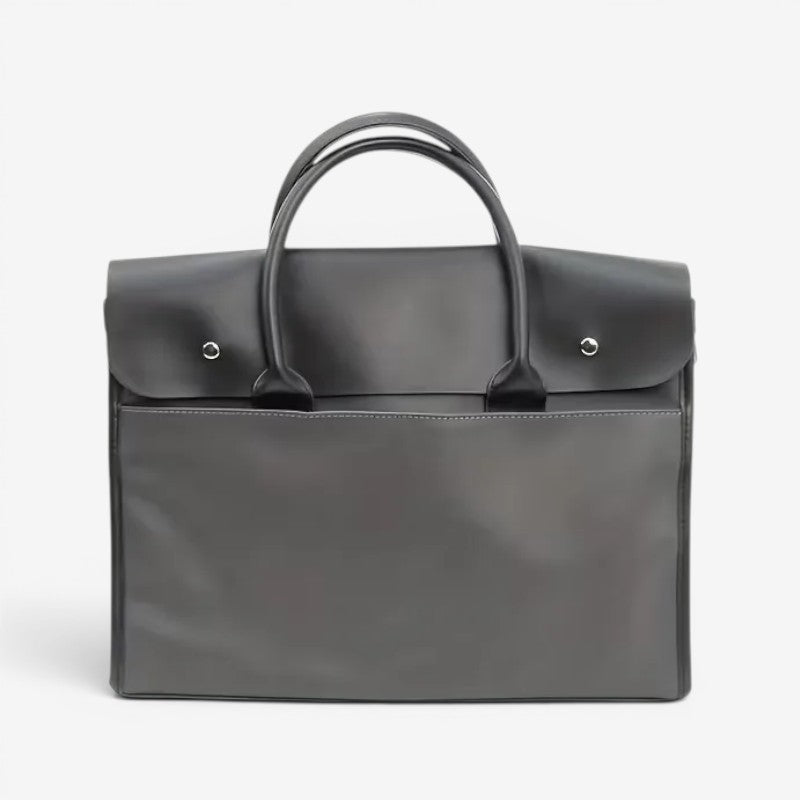 Premium Leather Briefcase with Adjustable Strap