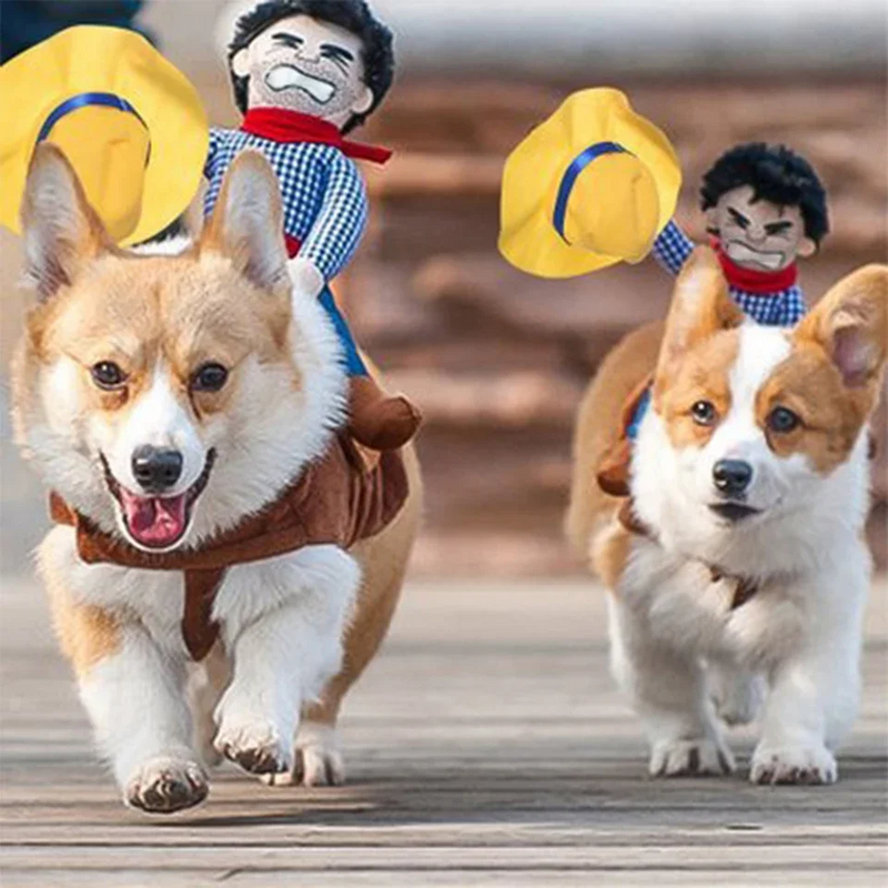 PupWrangler - Cowboy Dog Costume For Halloween