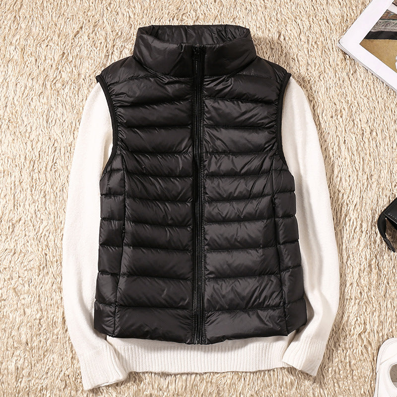 Women’s Sleeveless Zip-Up Jacket