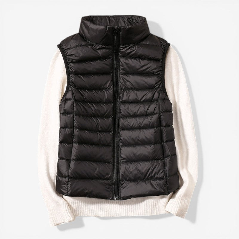 Women’s Sleeveless Zip-Up Jacket