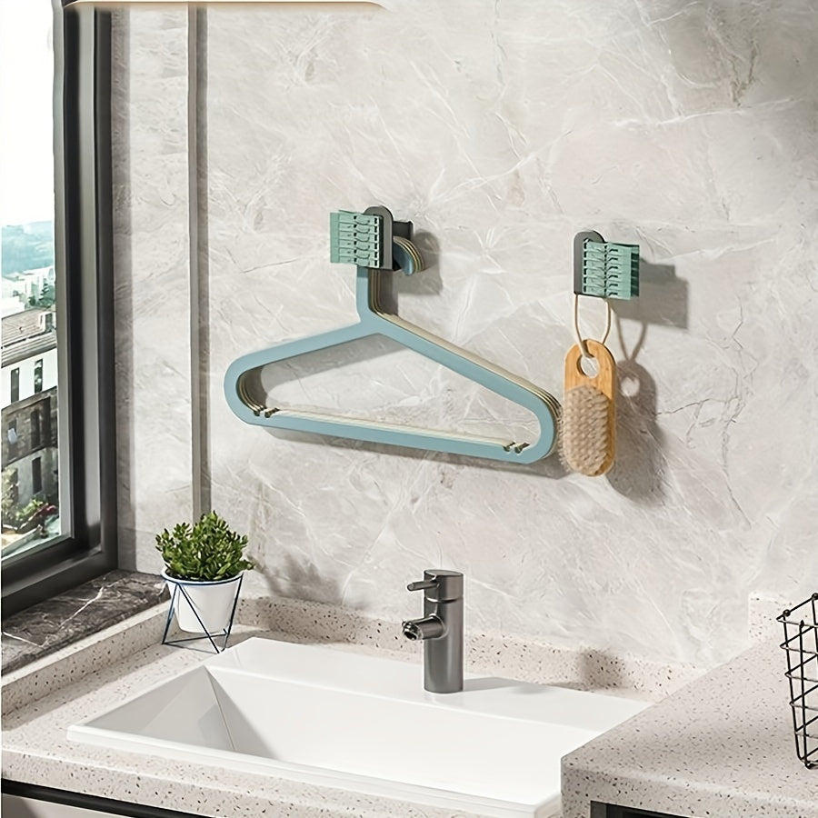HagenStainless - Stainless Steel Kitchen Hook Rack Wall-Mounted Design for Space-Saving Storage | Durable Rust-Resistant Construction | Multipurpose Hooks for Hanging Utensils, Pots, Towels, and More