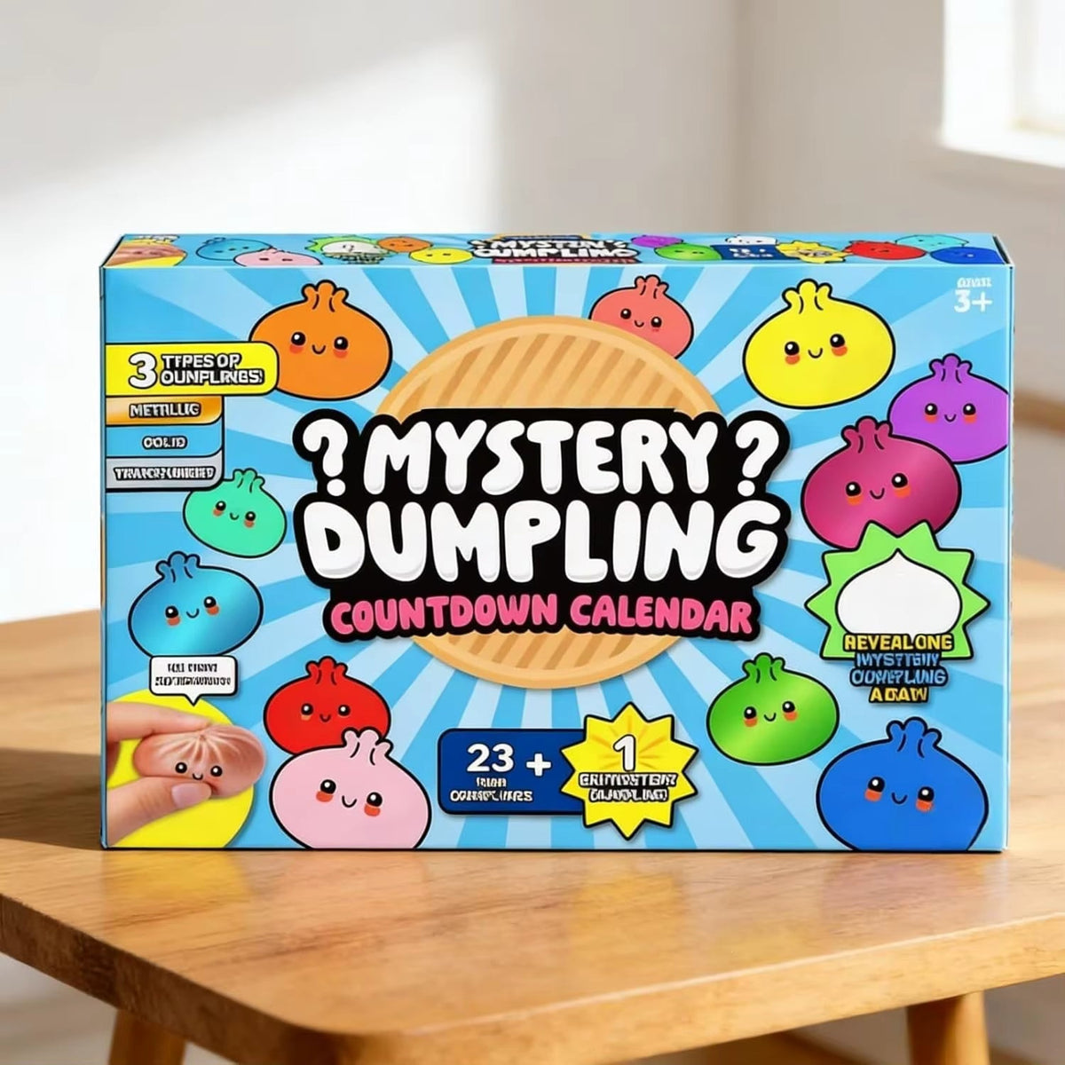 Foammas - Adventi naptár 24 lassan visszaálló squishy játékkal