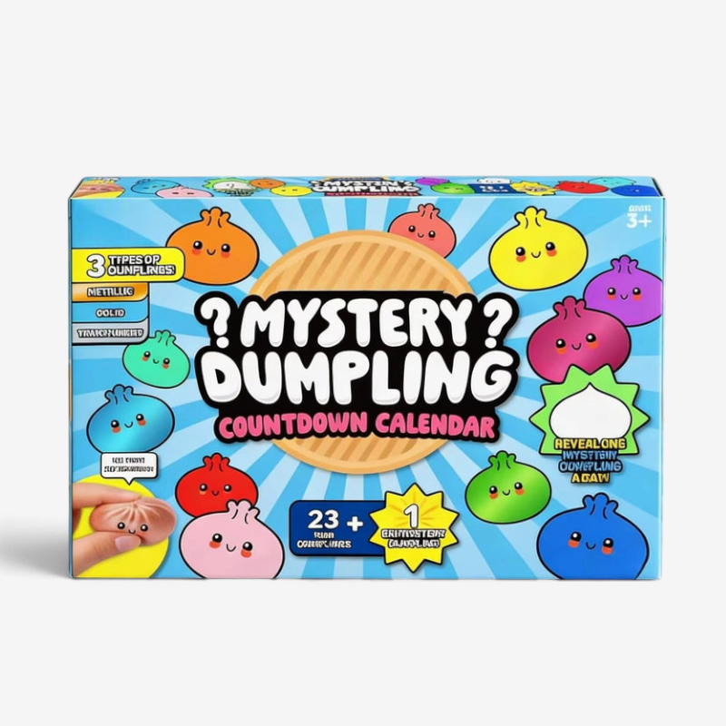 Foammas - Adventi naptár 24 lassan visszaálló squishy játékkal