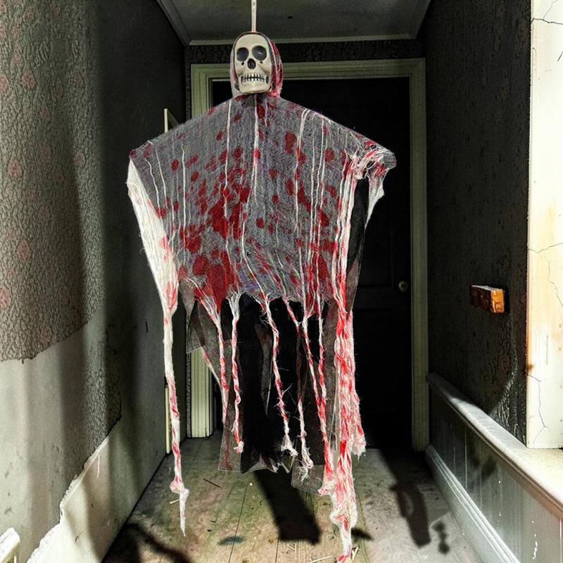 Luminous Skull Ghost Halloween Decoration