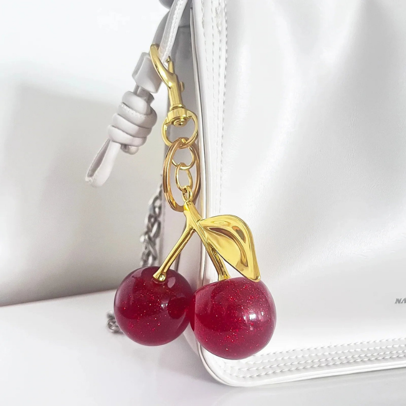 Cherry Pendant Keychain