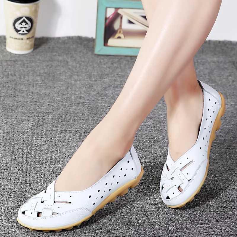 Womens Pointed Toe Ballerina Flats