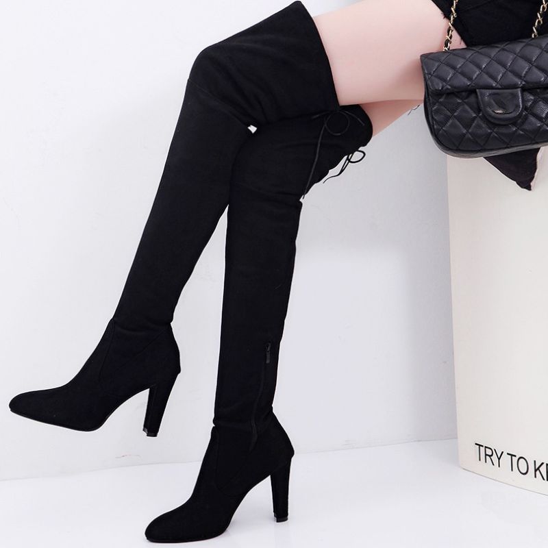 Women’s Over-the-Knee High Heel Boots
