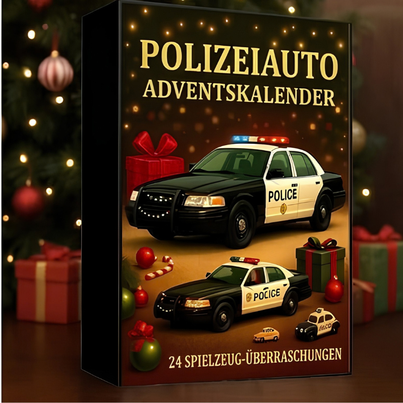 Patrolberry - Adventi naptár mini rendőrautókkal és kiegészítőkkel