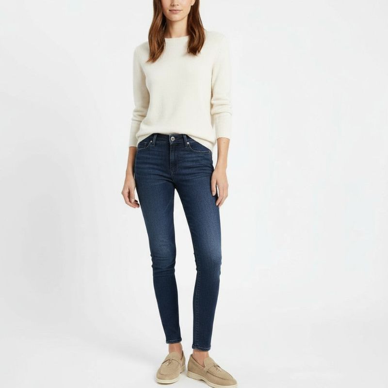 Round Toe Low Heel Loafers