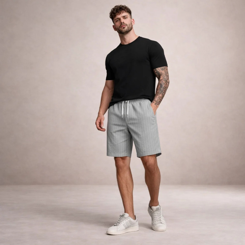 Men's Comfortable Drawstring Shorts with Pockets