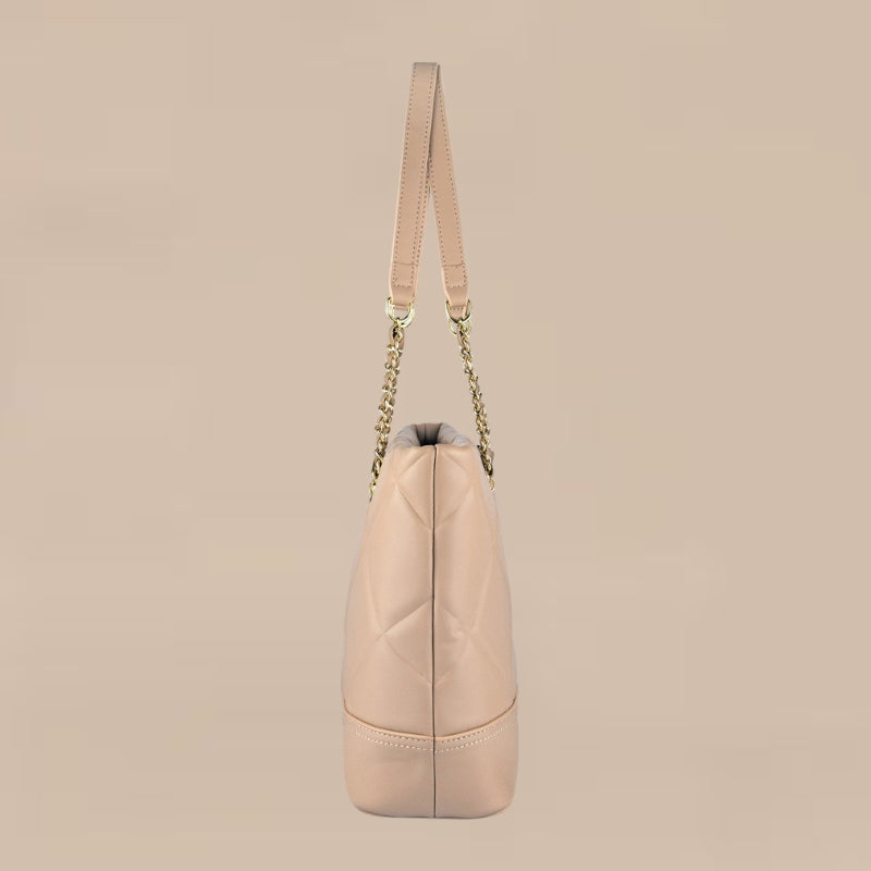 Chain Handle Tote Bag